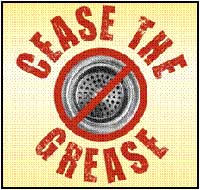 View the Cease The Grease logo.